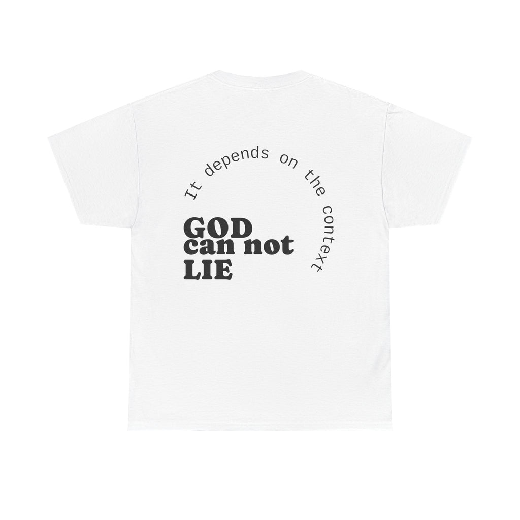 T‑Shirt — "What God Cannot Do Does Not Exist" Inspirational Faith Tee