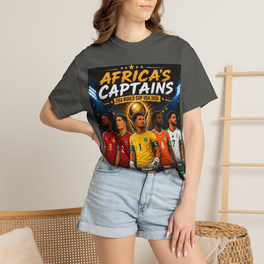 Africa's Captains Soccer T-Shirt — African Nations World Cup Pride Tee