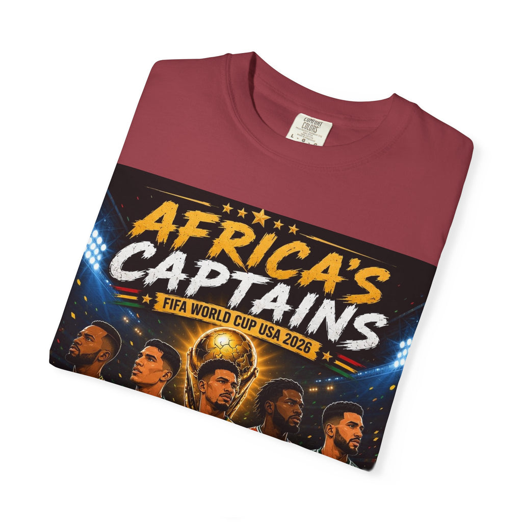 Africa's Captains Soccer T-Shirt — African Nations World Cup Pride Tee