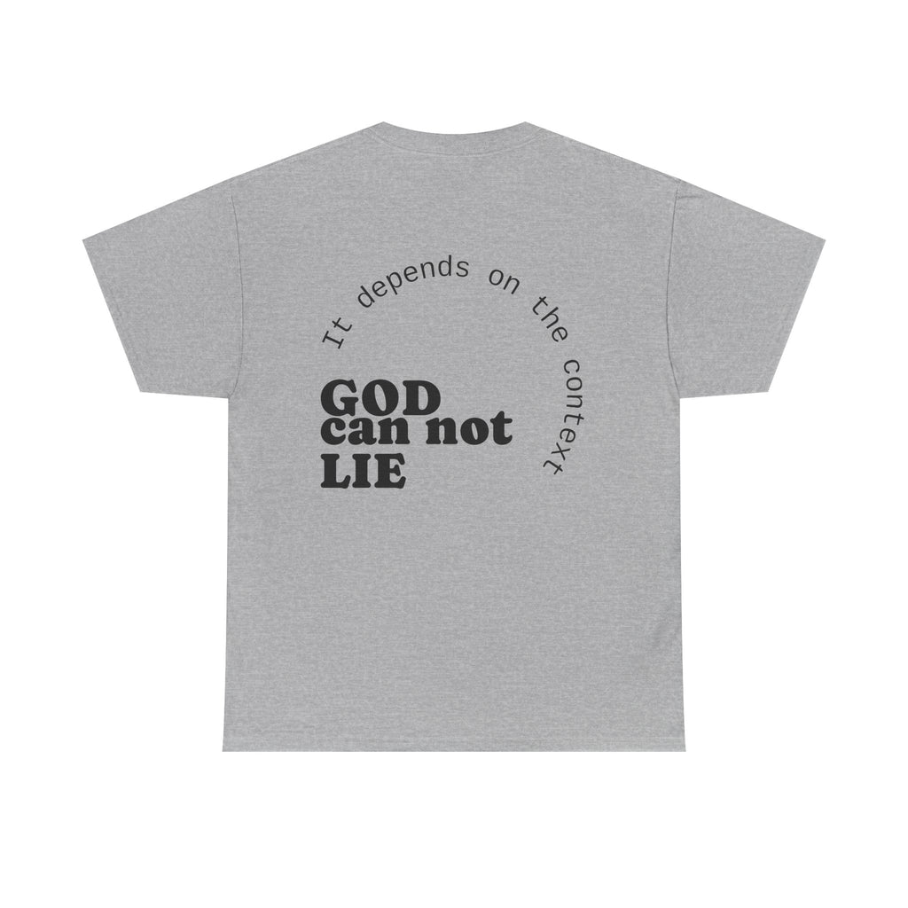 T‑Shirt — "What God Cannot Do Does Not Exist" Inspirational Faith Tee