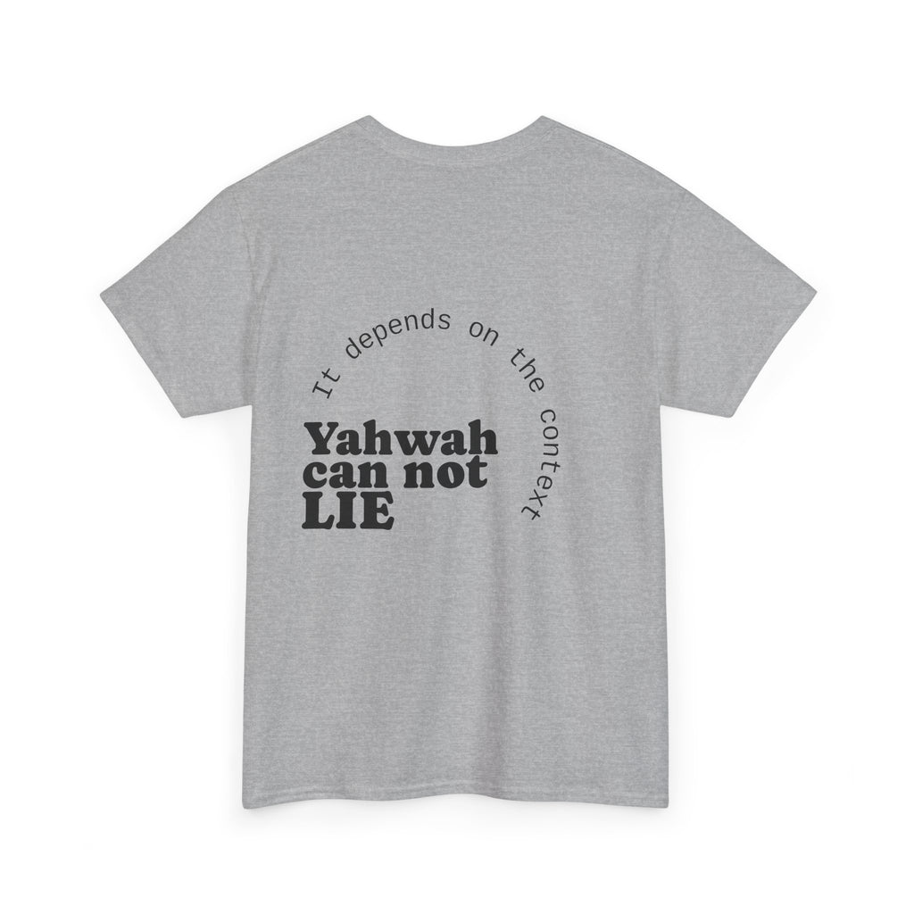 Yaweh Faith T‑Shirt - "What Yaweh Cannot Do Does Not Exist" Christian Tee