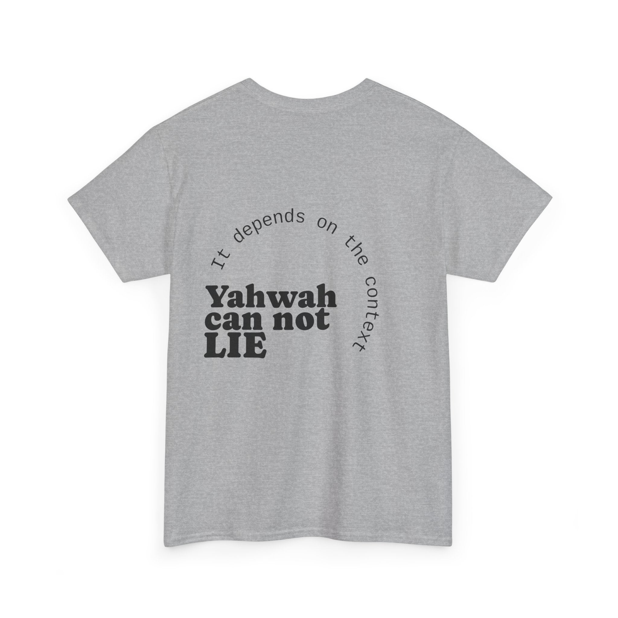 Yaweh Faith T‑Shirt - "What Yaweh Cannot Do Does Not Exist" Christian Tee