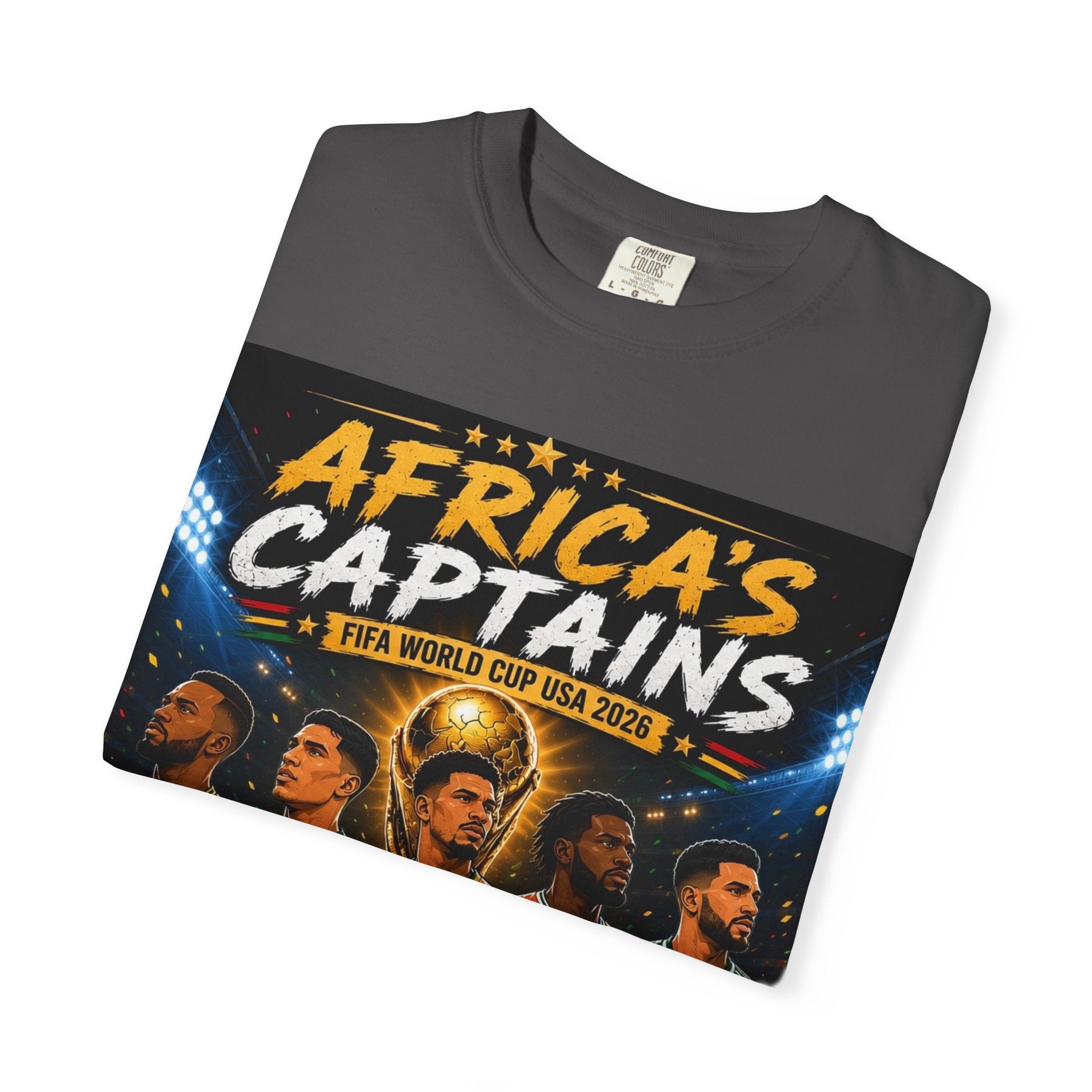 Africa's Captains Soccer T-Shirt — African Nations World Cup Pride Tee