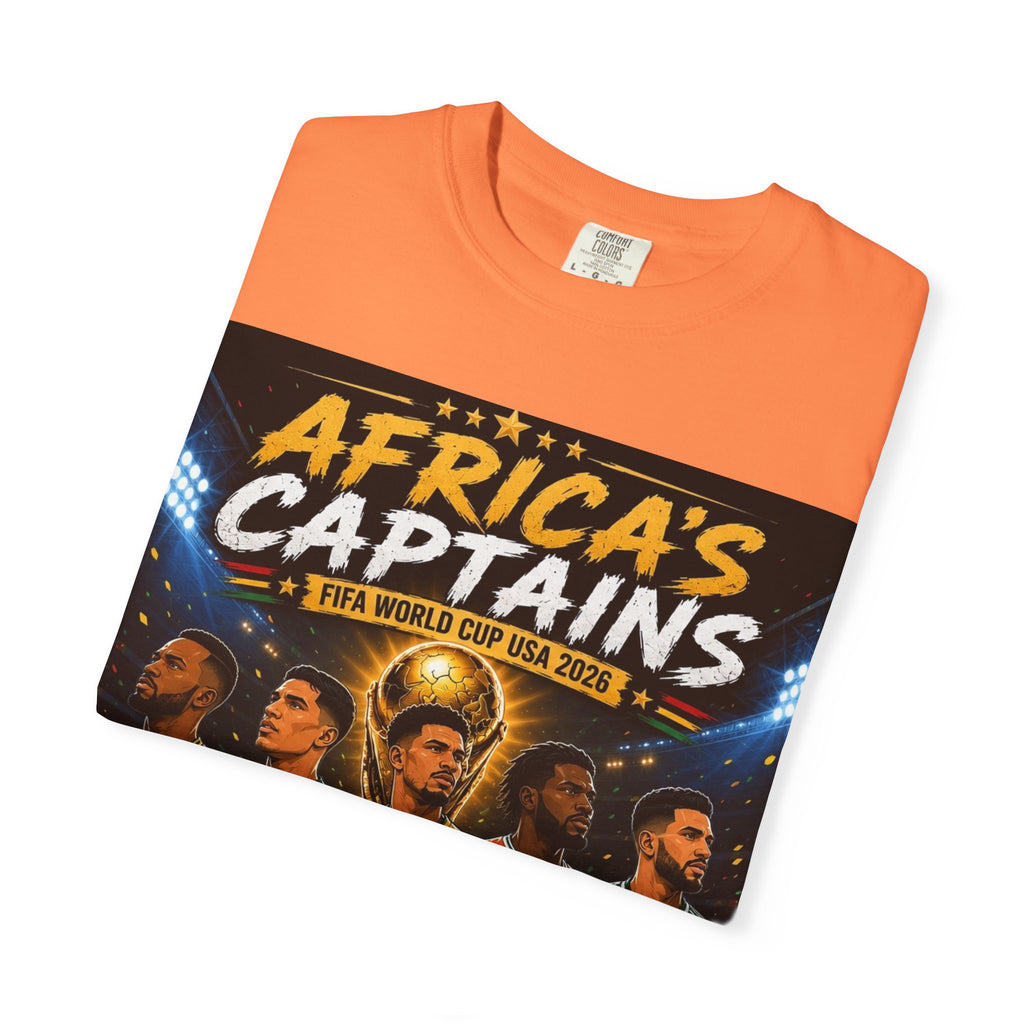 Africa's Captains Soccer T-Shirt — African Nations World Cup Pride Tee