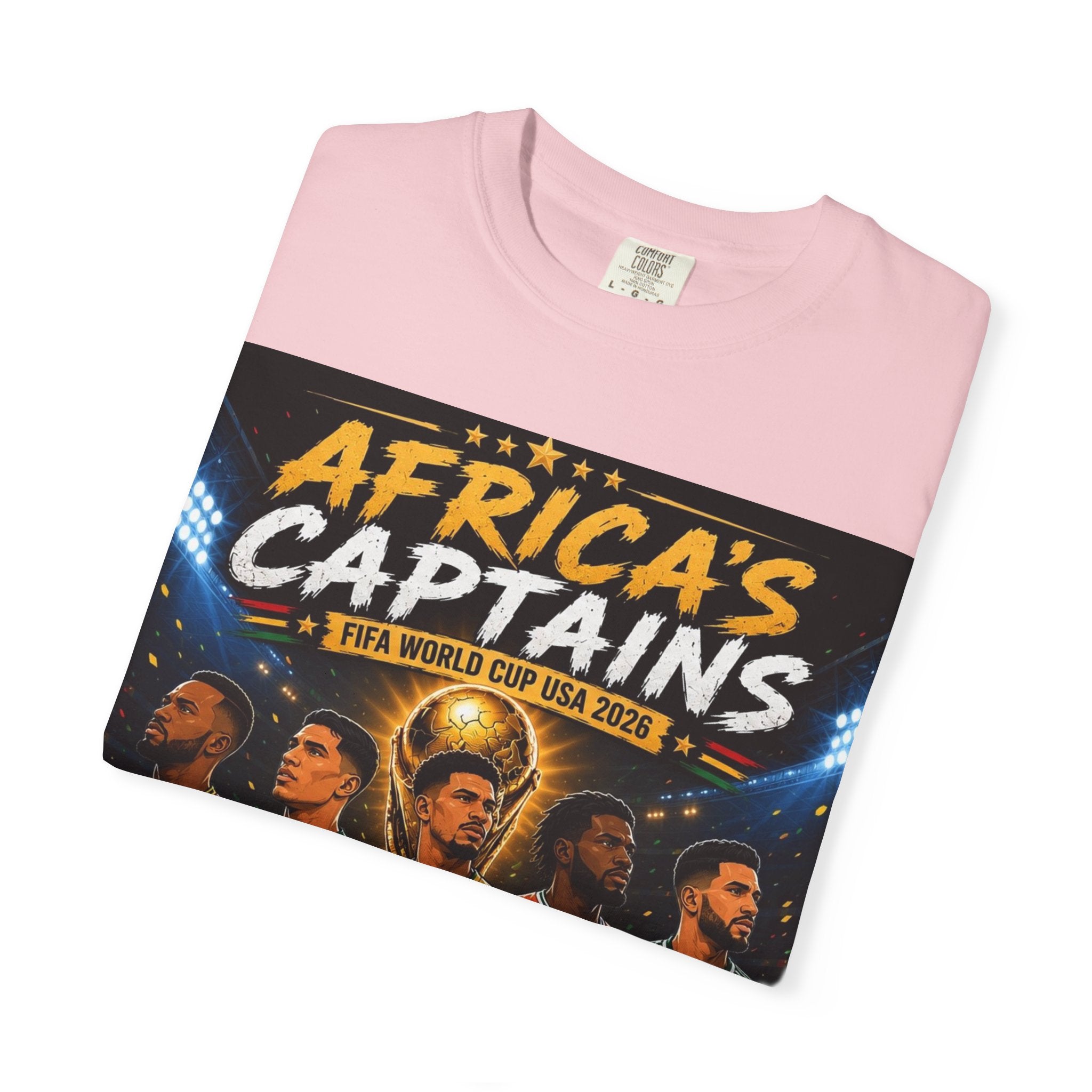 Africa's Captains Soccer T-Shirt — African Nations World Cup Pride Tee