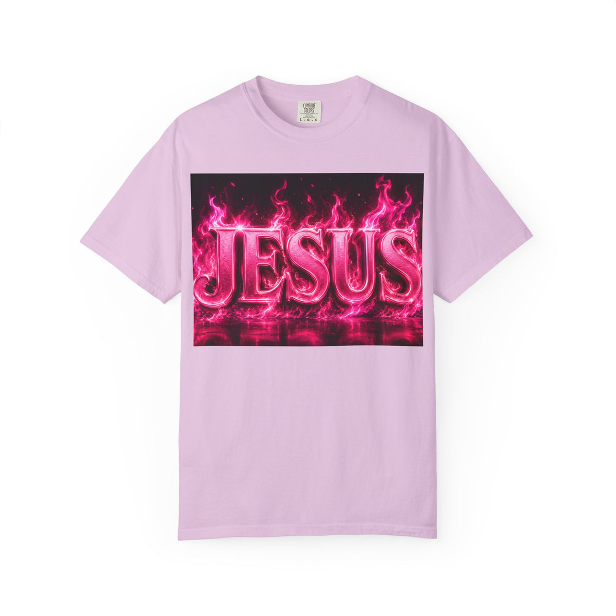 Jesus Pink Flame T-Shirt