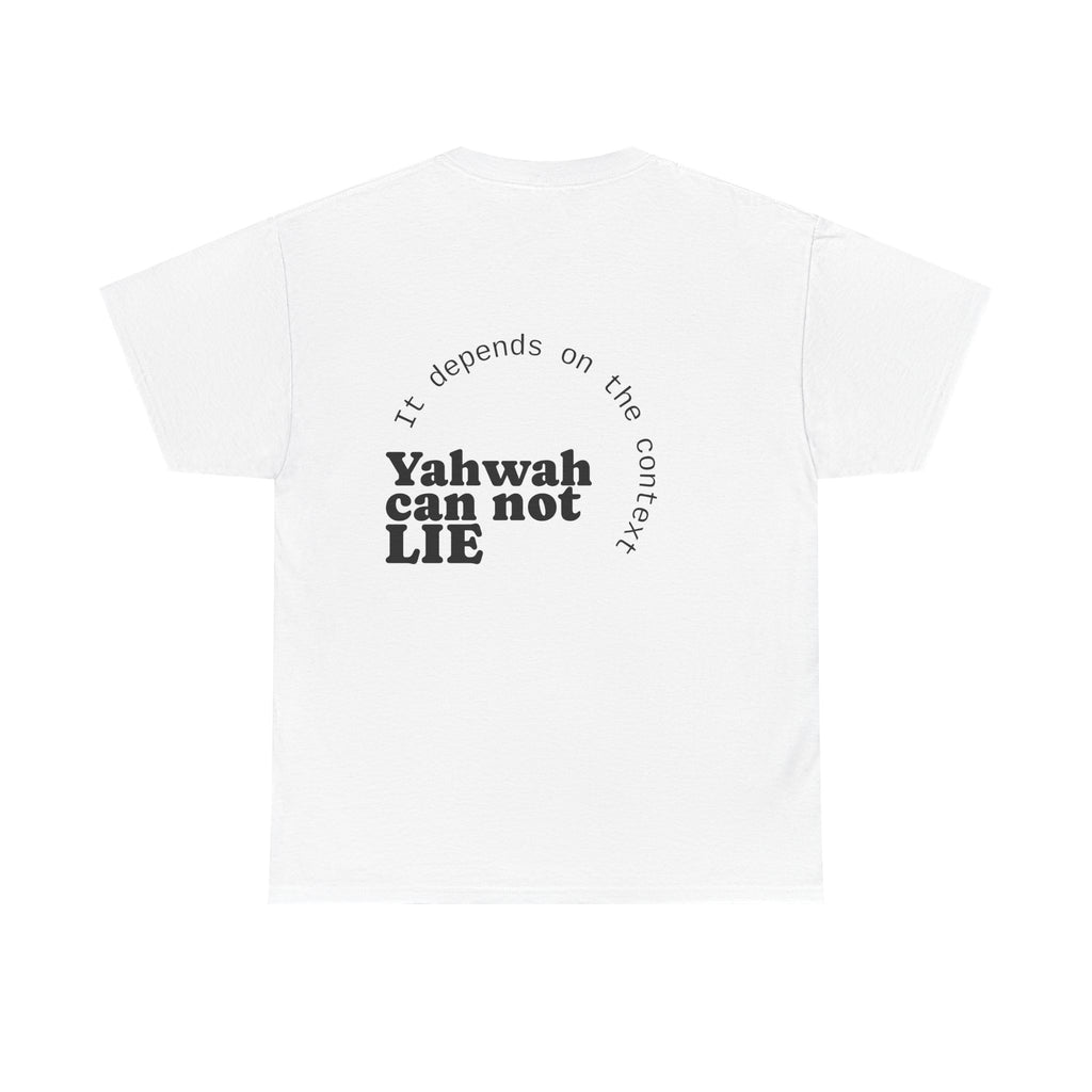 Yaweh Faith T‑Shirt - "What Yaweh Cannot Do Does Not Exist" Christian Tee