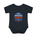 Infant Bodysuit - "I Am Protected by the Blood of Jesus" Christian Baby Onesie, Religious Newborn Gift