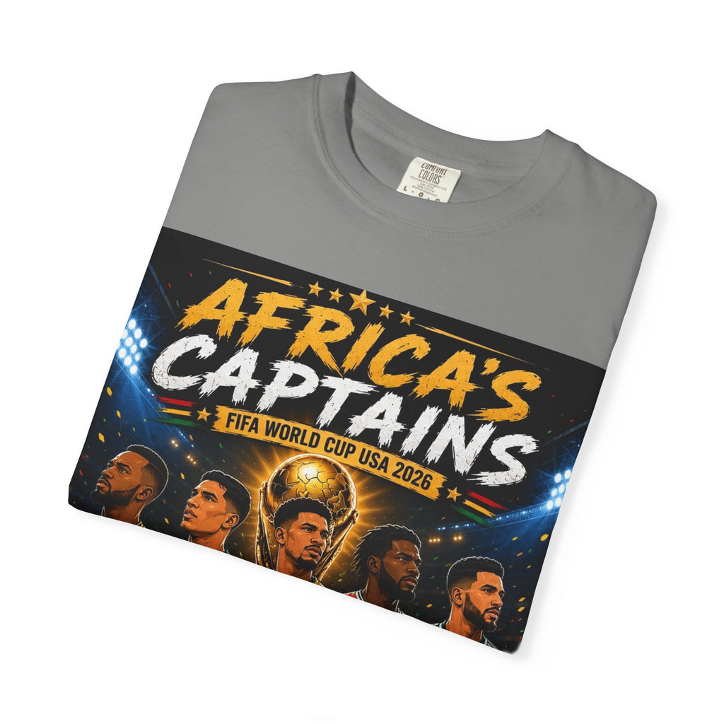 Africa's Captains Soccer T-Shirt — African Nations World Cup Pride Tee