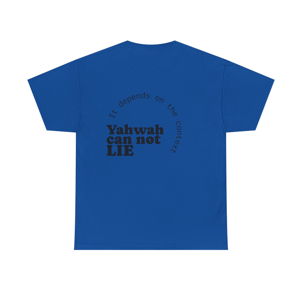 Yaweh Faith T‑Shirt - "What Yaweh Cannot Do Does Not Exist" Christian Tee