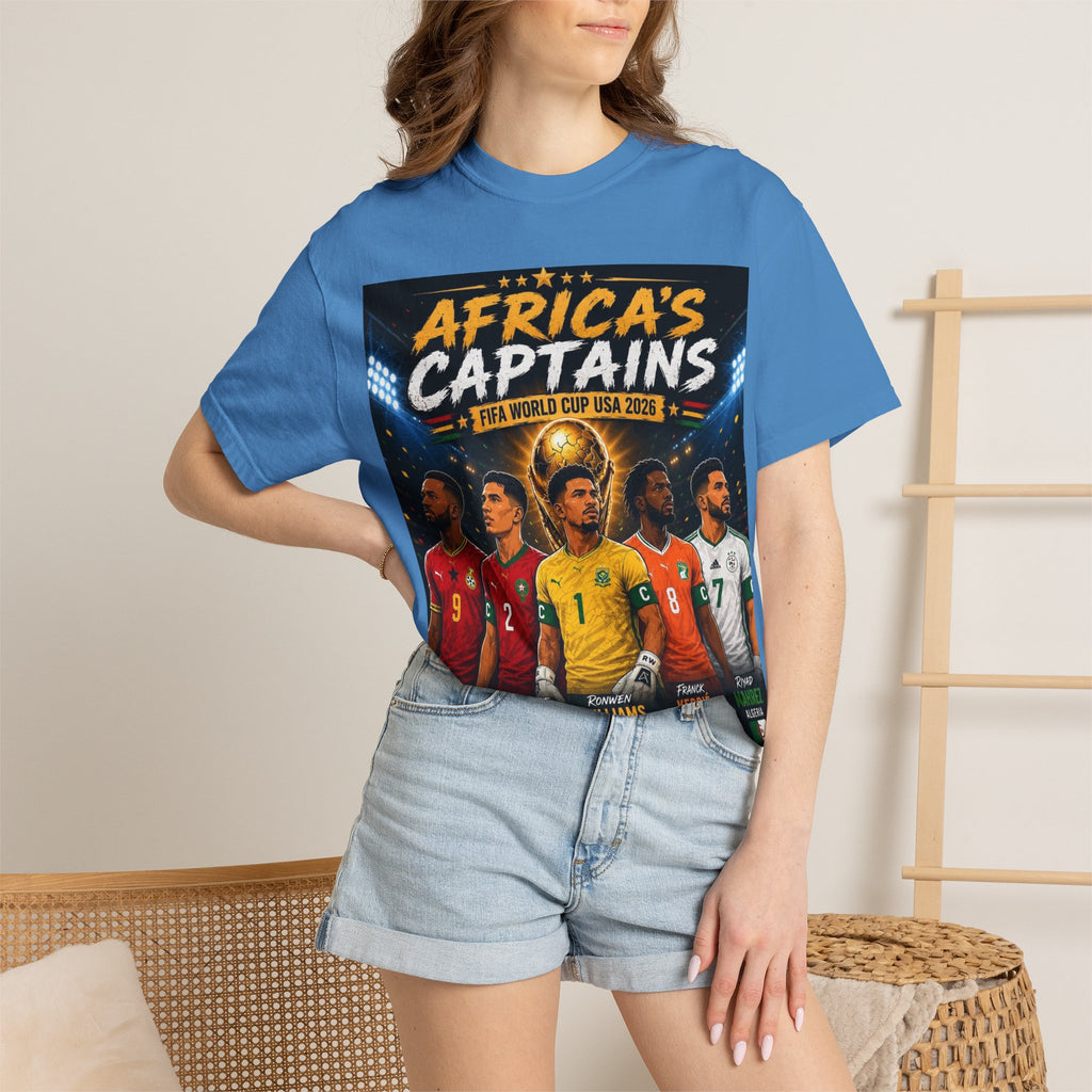 Africa's Captains Soccer T-Shirt — African Nations World Cup Pride Tee