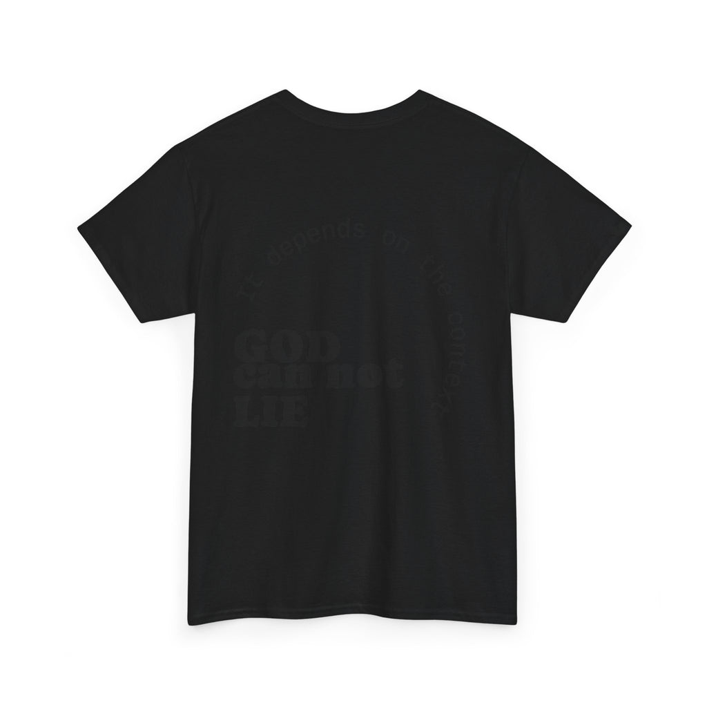 T‑Shirt — "What God Cannot Do Does Not Exist" Inspirational Faith Tee