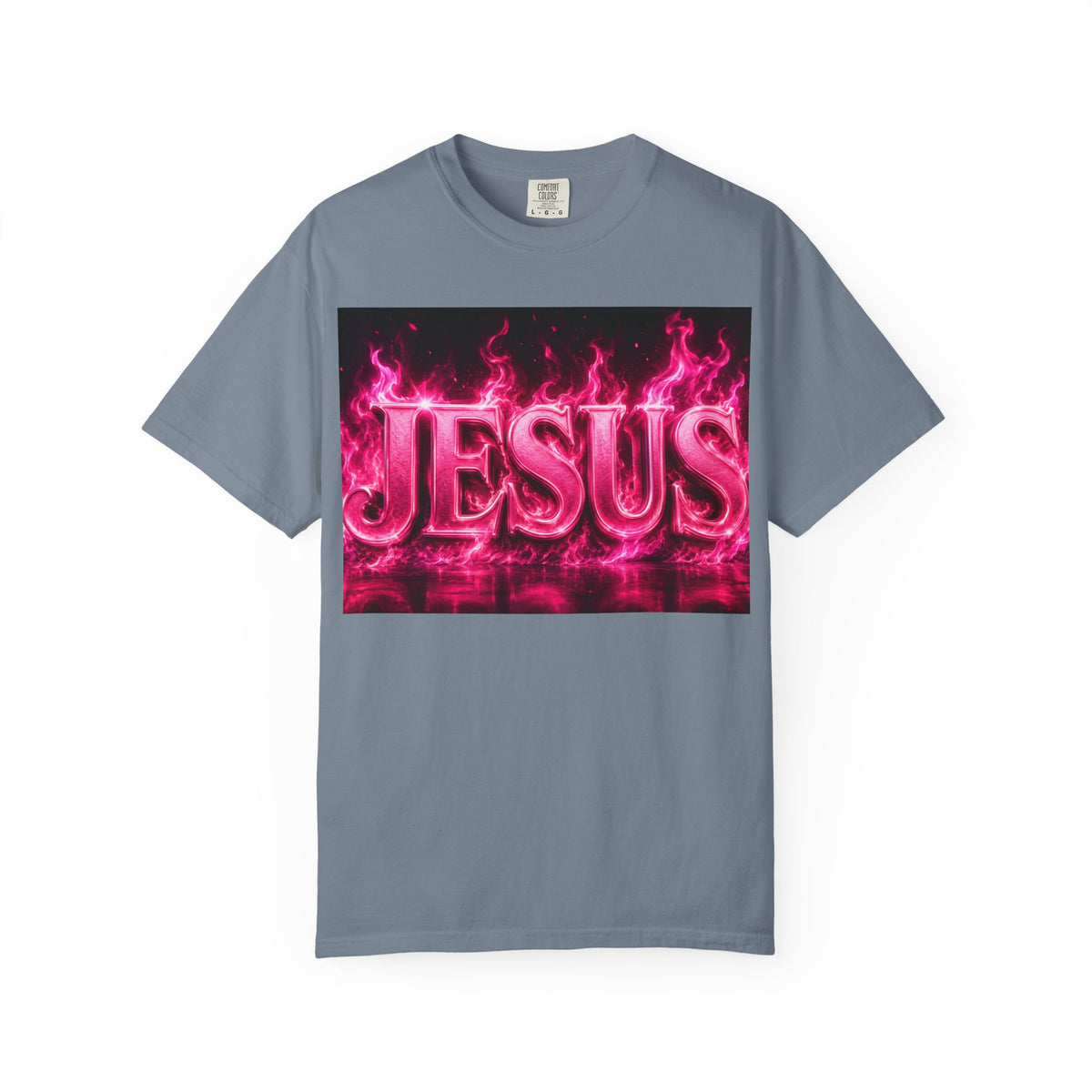 Jesus Pink Flame T-Shirt