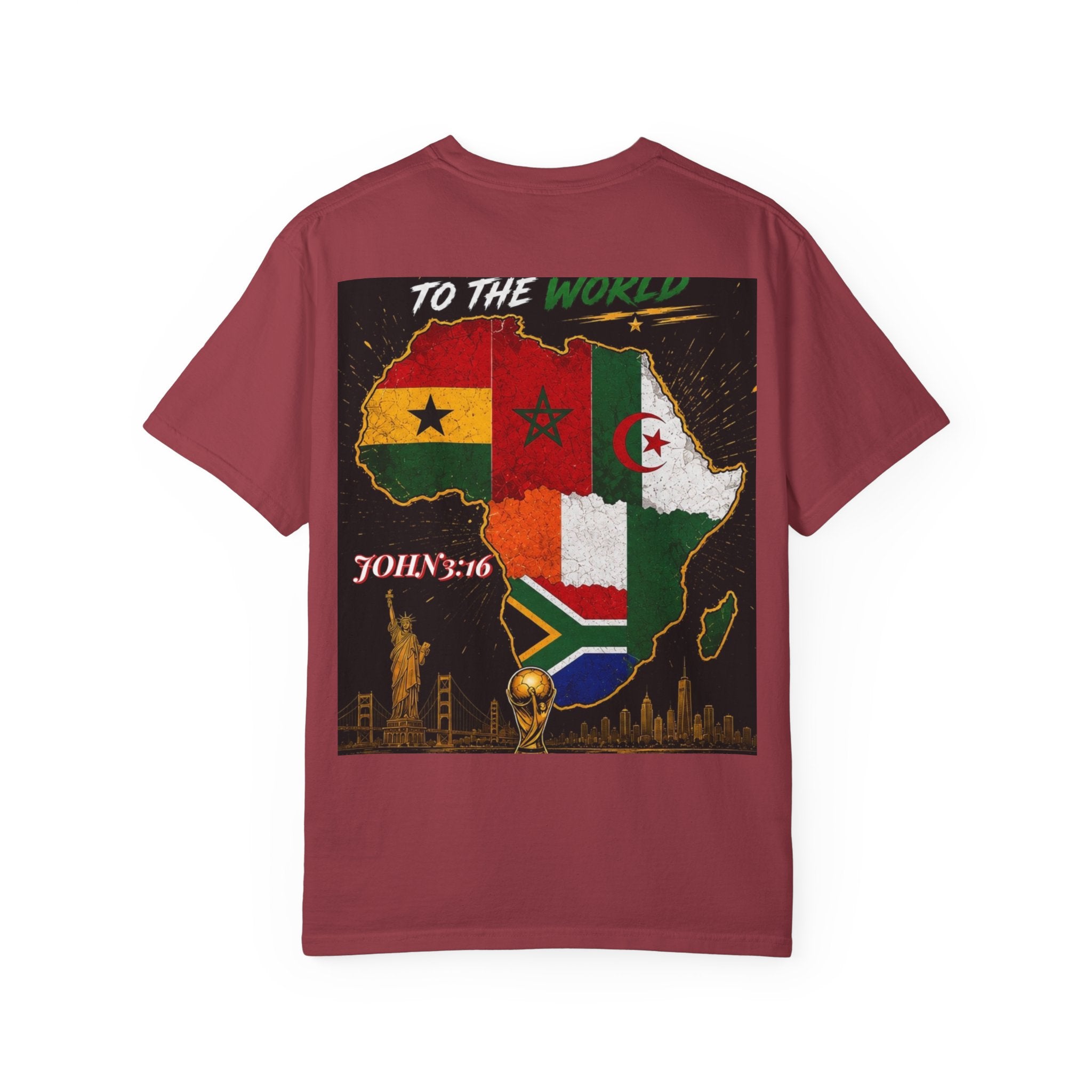 Africa's Captains Soccer T-Shirt — African Nations World Cup Pride Tee