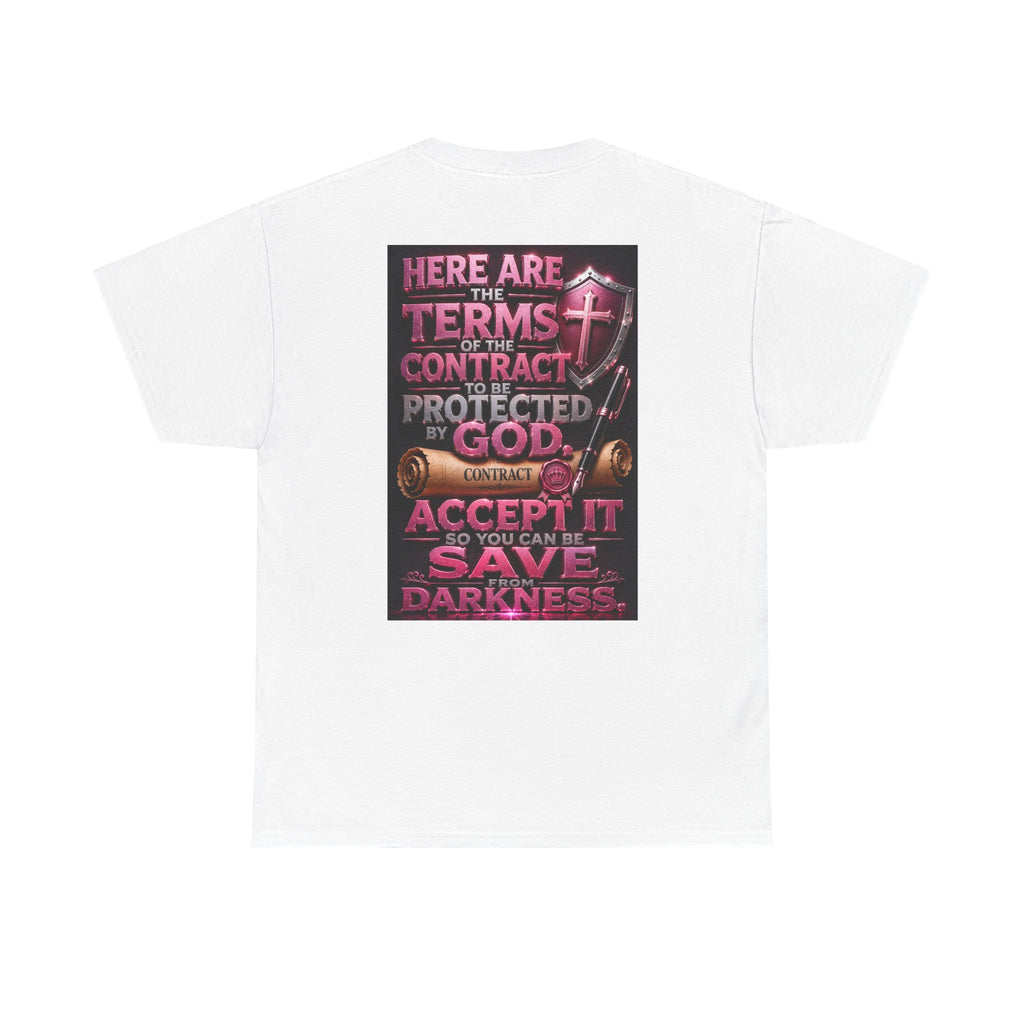 Christian Faith T-Shirt — "First Give Your Life to Christ" Baptism & Holy Spirit Graphic Tee