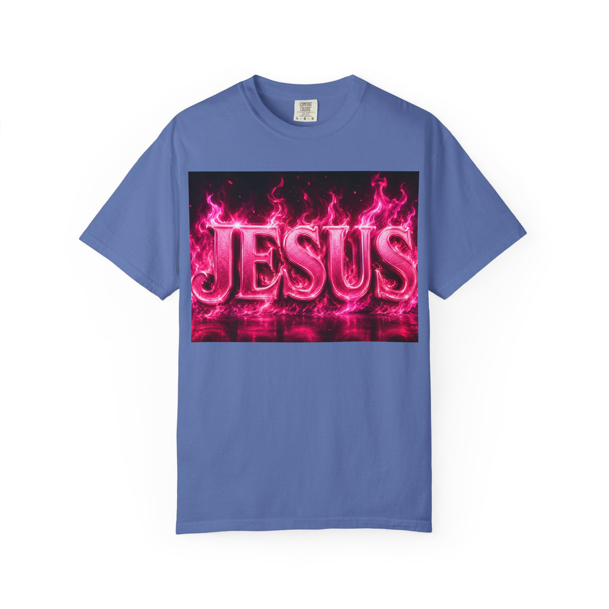 Jesus Pink Flame T-Shirt
