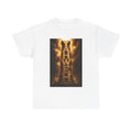 Yahweh Pillar Tee — Fiery Biblical Name Graphic T-Shirt