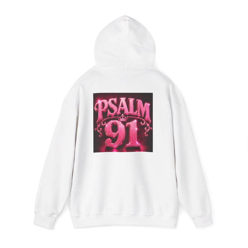 Psalm 91 Hoodie — "My God in Whom I Trust" Faith Graphic Pullover