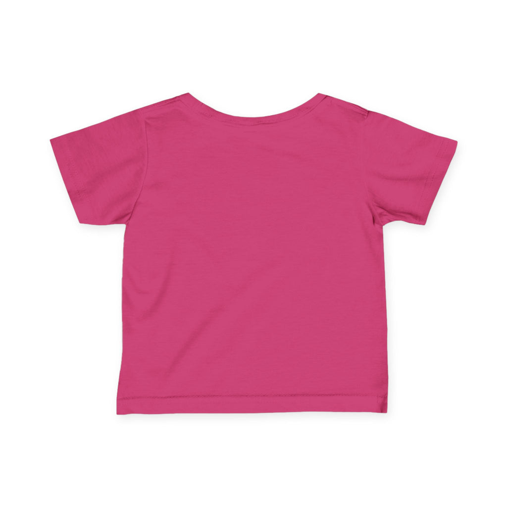 Infant Tee — "I Am Protected by the Blood of Jesus" Pink Christian Baby Shirt