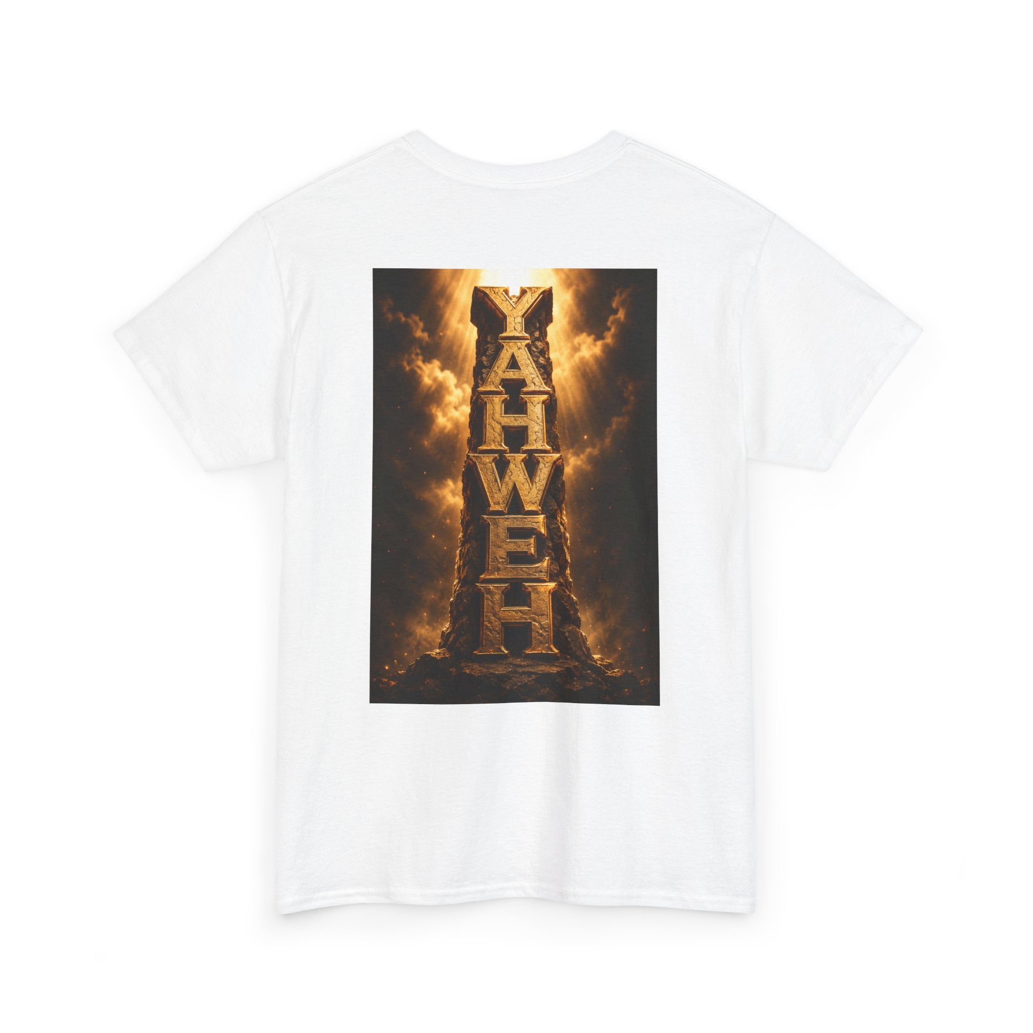 Christian Yahweh T‑Shirt — "The Lord Will Fight for Me" Biblical Warfare Tee