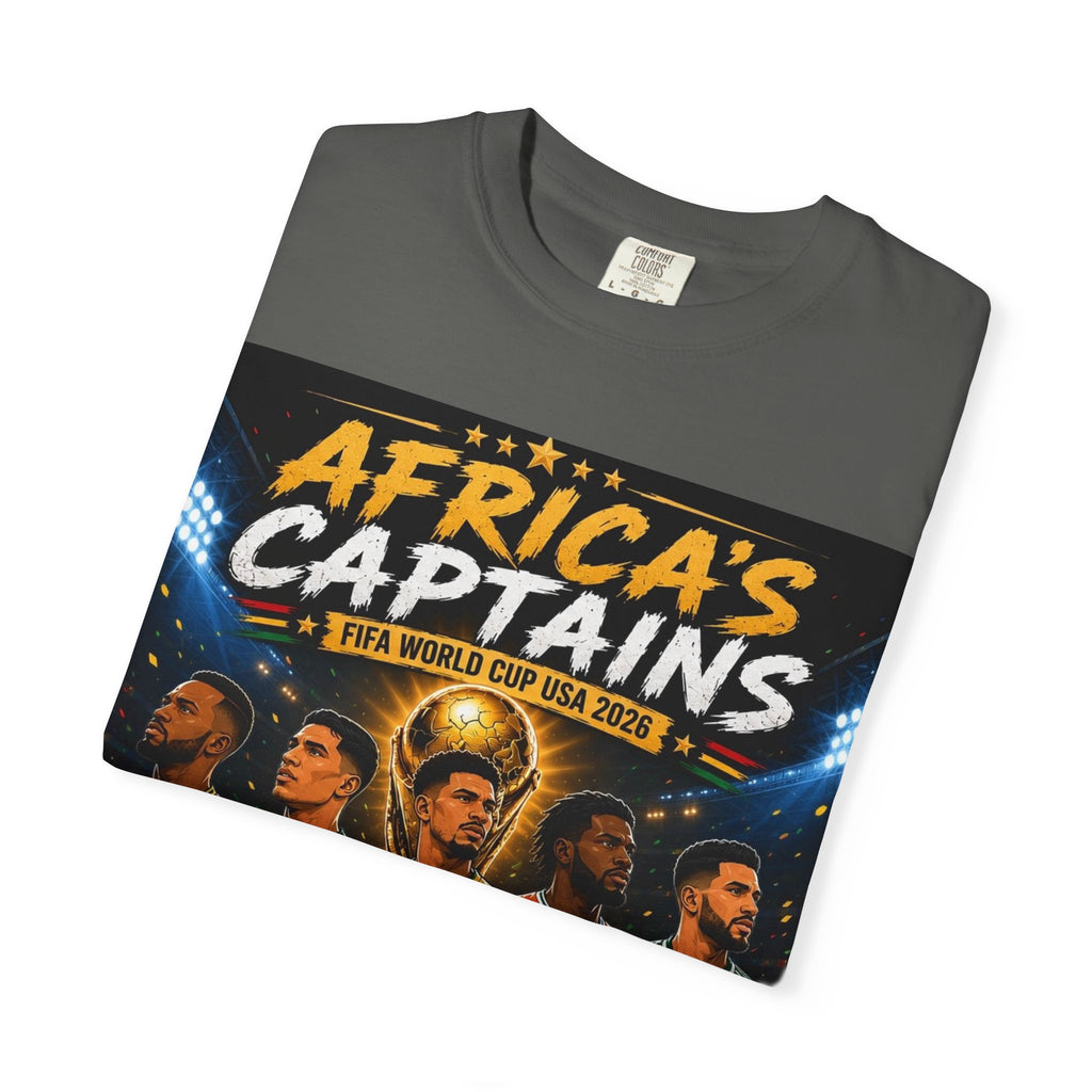 Africa's Captains Soccer T-Shirt — African Nations World Cup Pride Tee