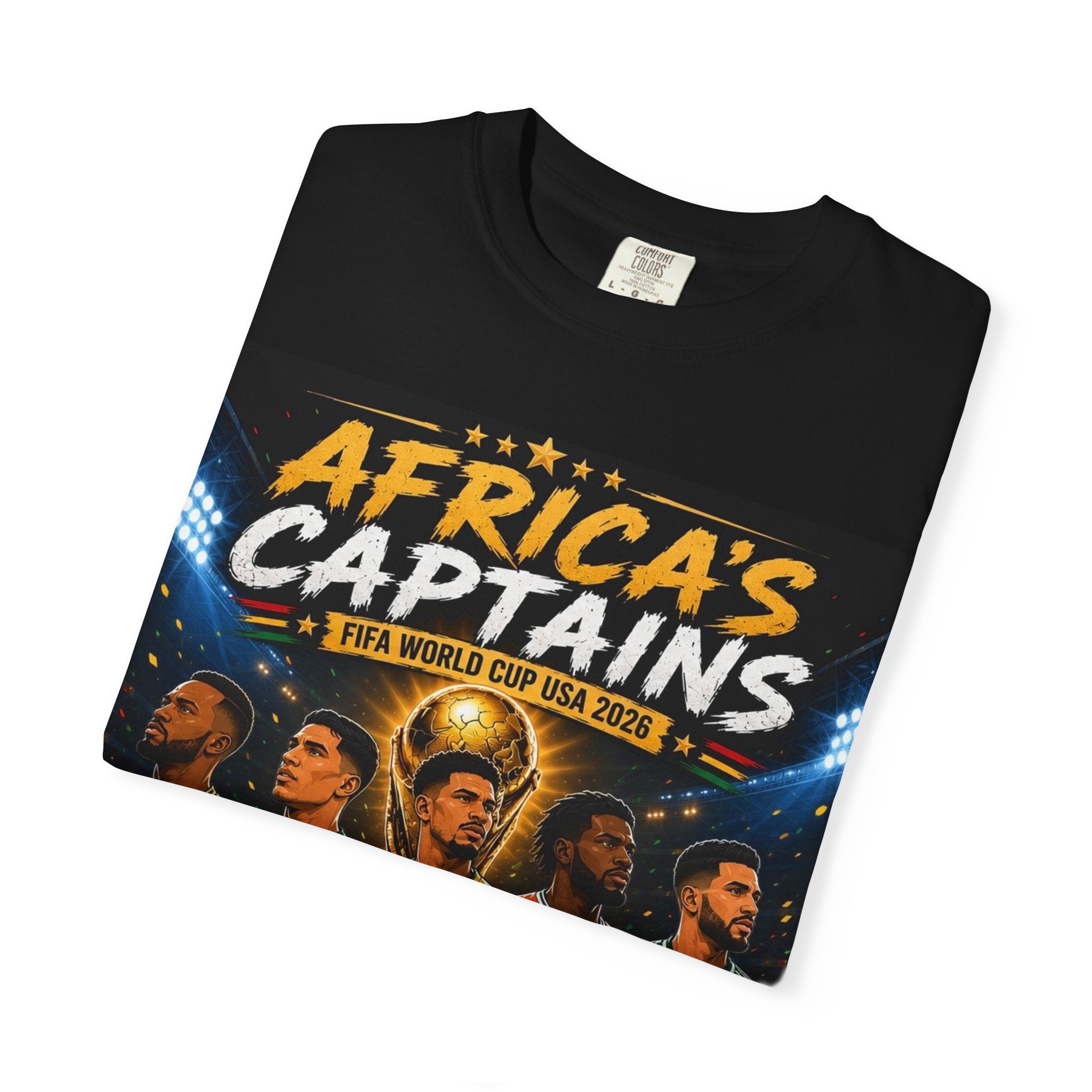 Africa's Captains Soccer T-Shirt — African Nations World Cup Pride Tee
