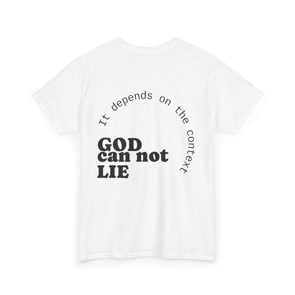 T‑Shirt — "What God Cannot Do Does Not Exist" Inspirational Faith Tee