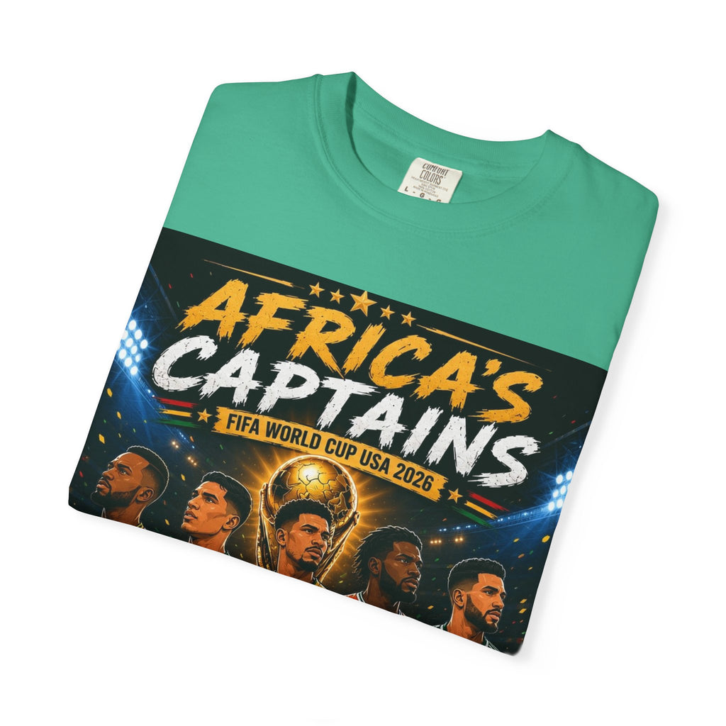 Africa's Captains Soccer T-Shirt — African Nations World Cup Pride Tee