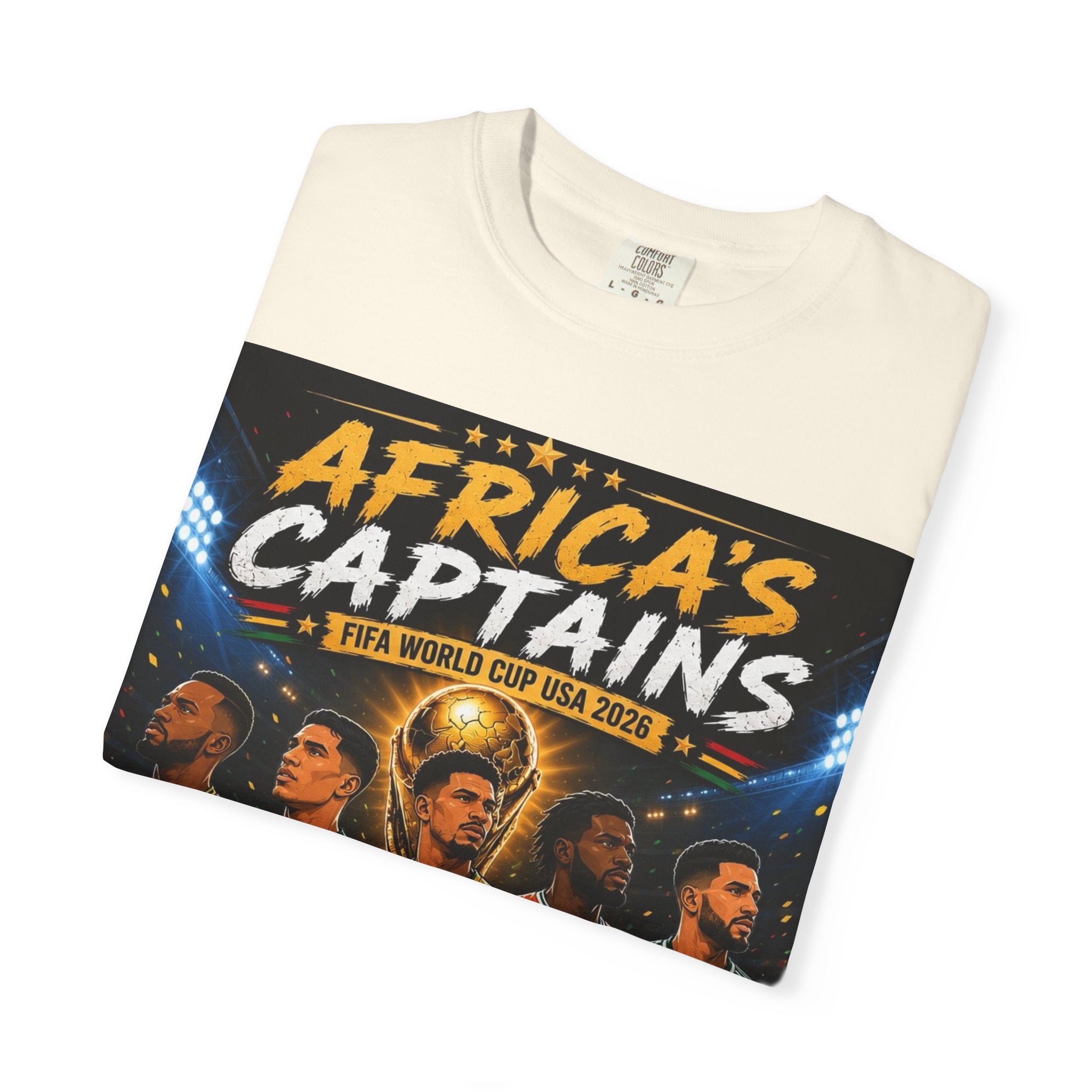Africa's Captains Soccer T-Shirt — African Nations World Cup Pride Tee