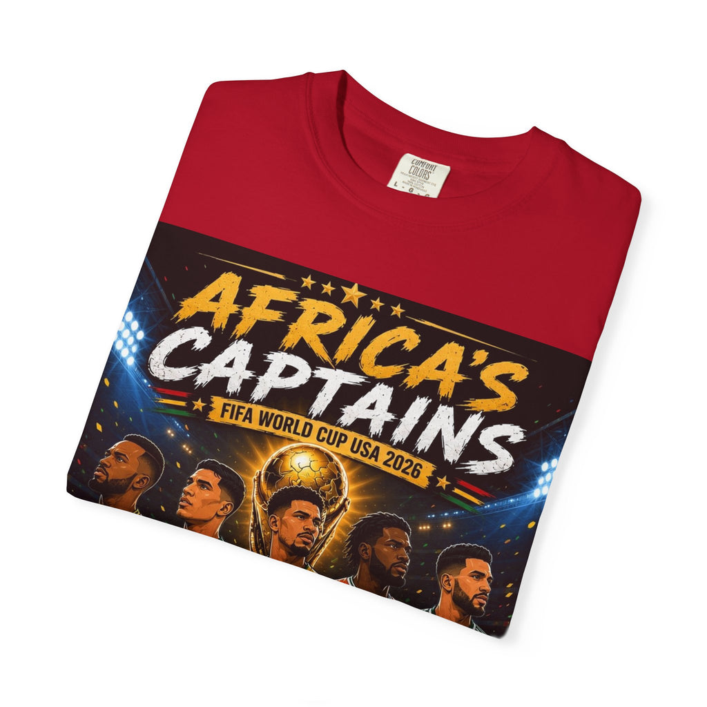 Africa's Captains Soccer T-Shirt — African Nations World Cup Pride Tee