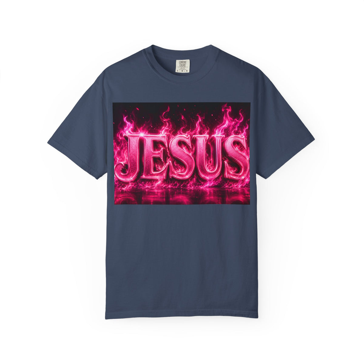 Jesus Pink Flame T-Shirt