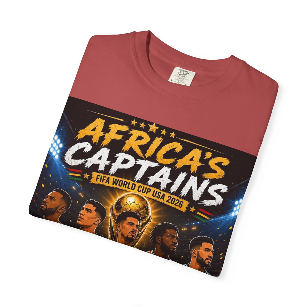 Africa's Captains Soccer T-Shirt — African Nations World Cup Pride Tee