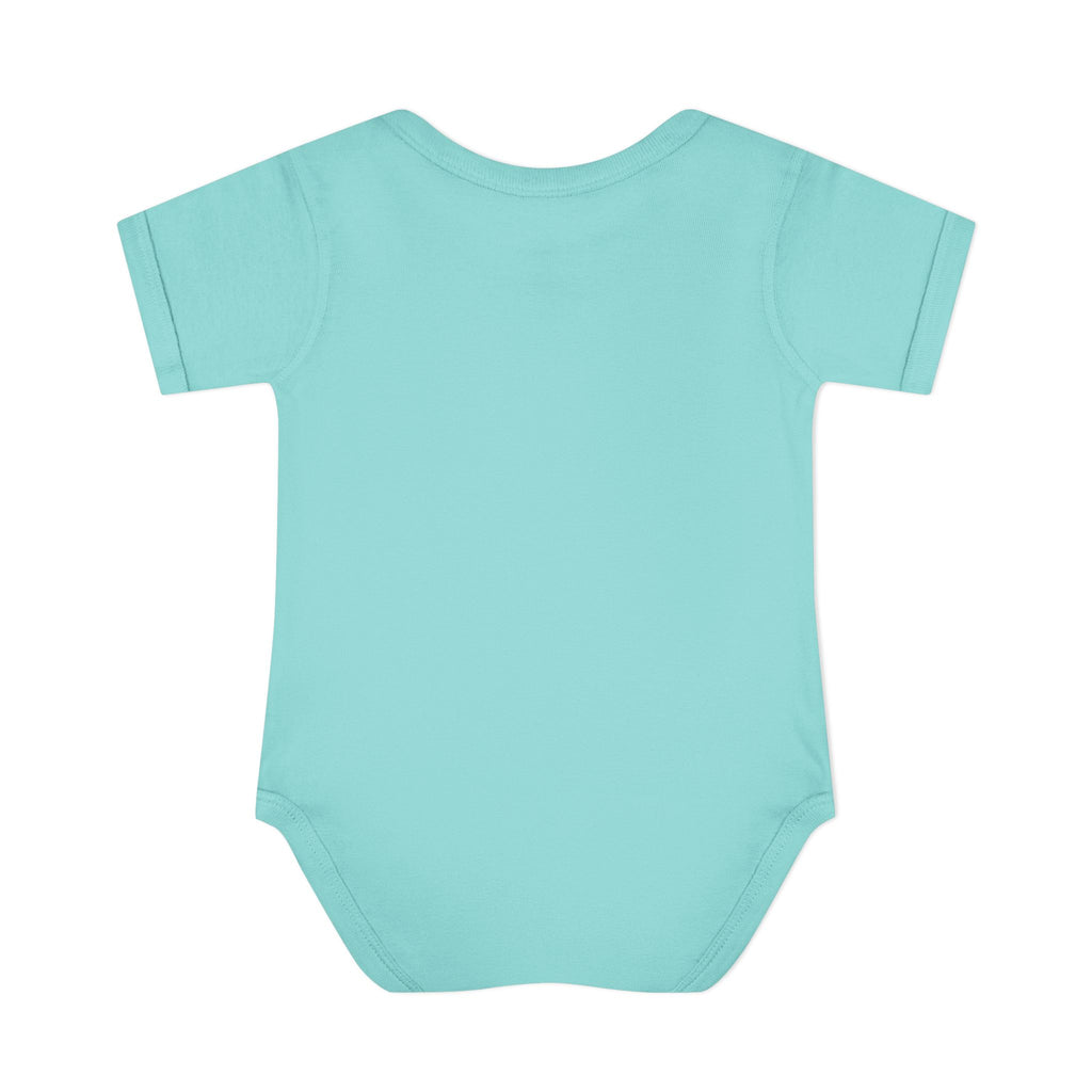 Infant Bodysuit — "I Am Protected by the Blood of Jesus" Pink Faith Baby Onesie