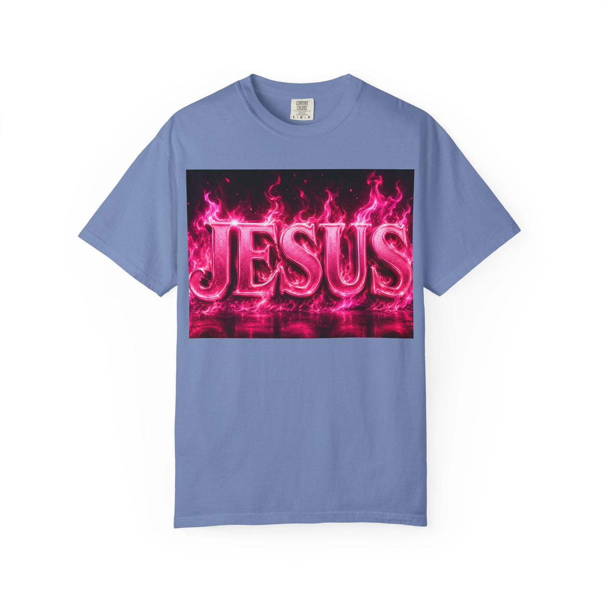 Jesus Pink Flame T-Shirt