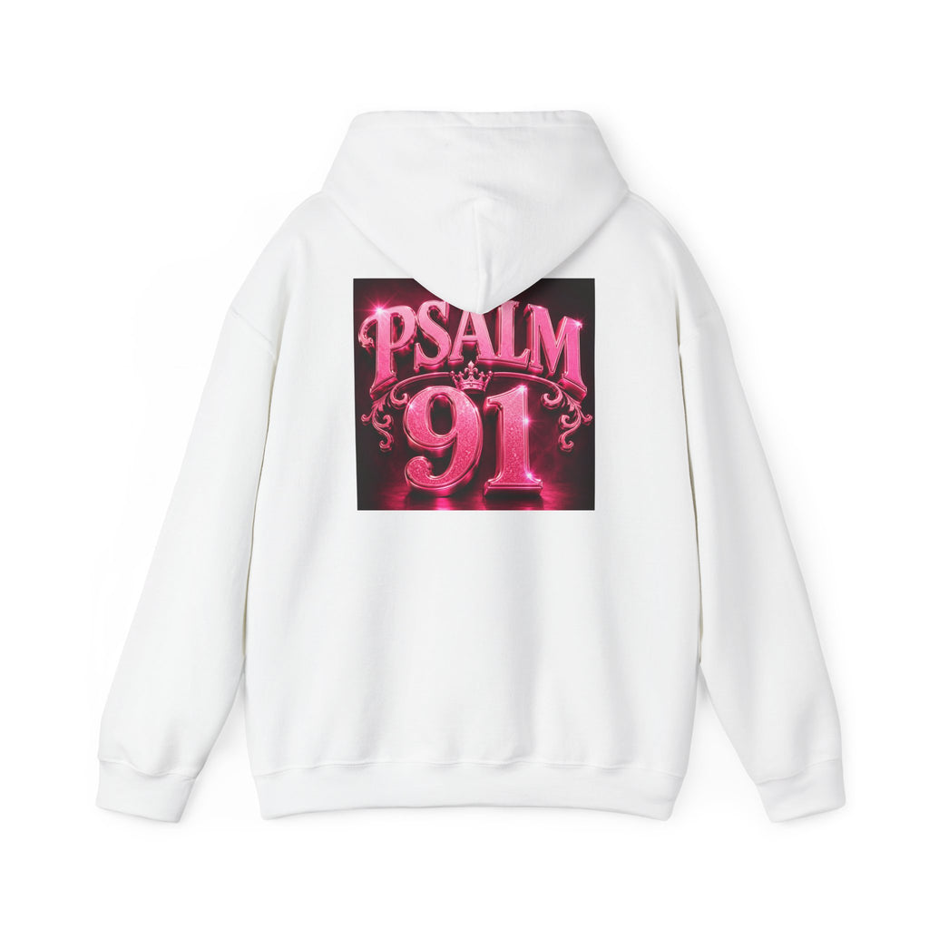 Psalm 91 Hoodie — "My God in Whom I Trust" Faith Graphic Pullover