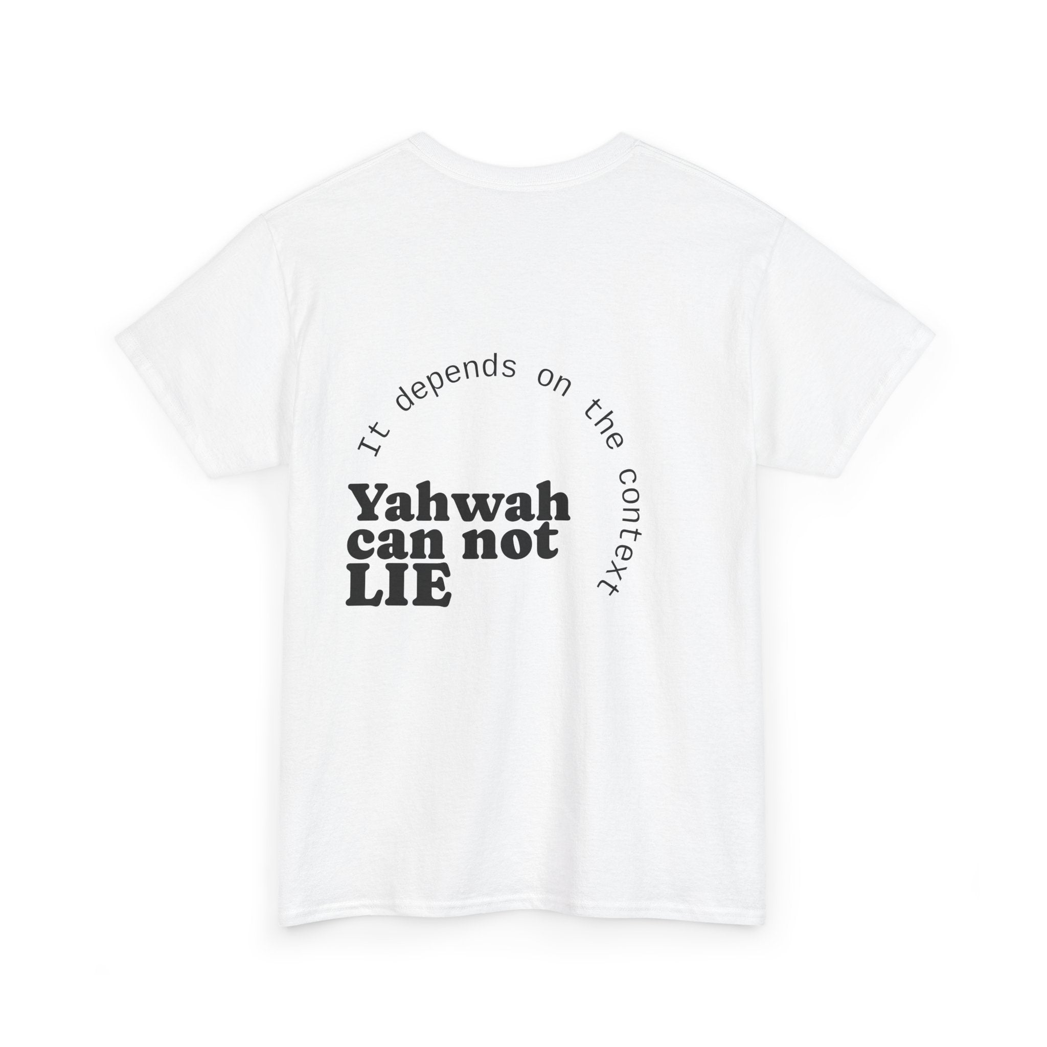 Yaweh Faith T‑Shirt - "What Yaweh Cannot Do Does Not Exist" Christian Tee