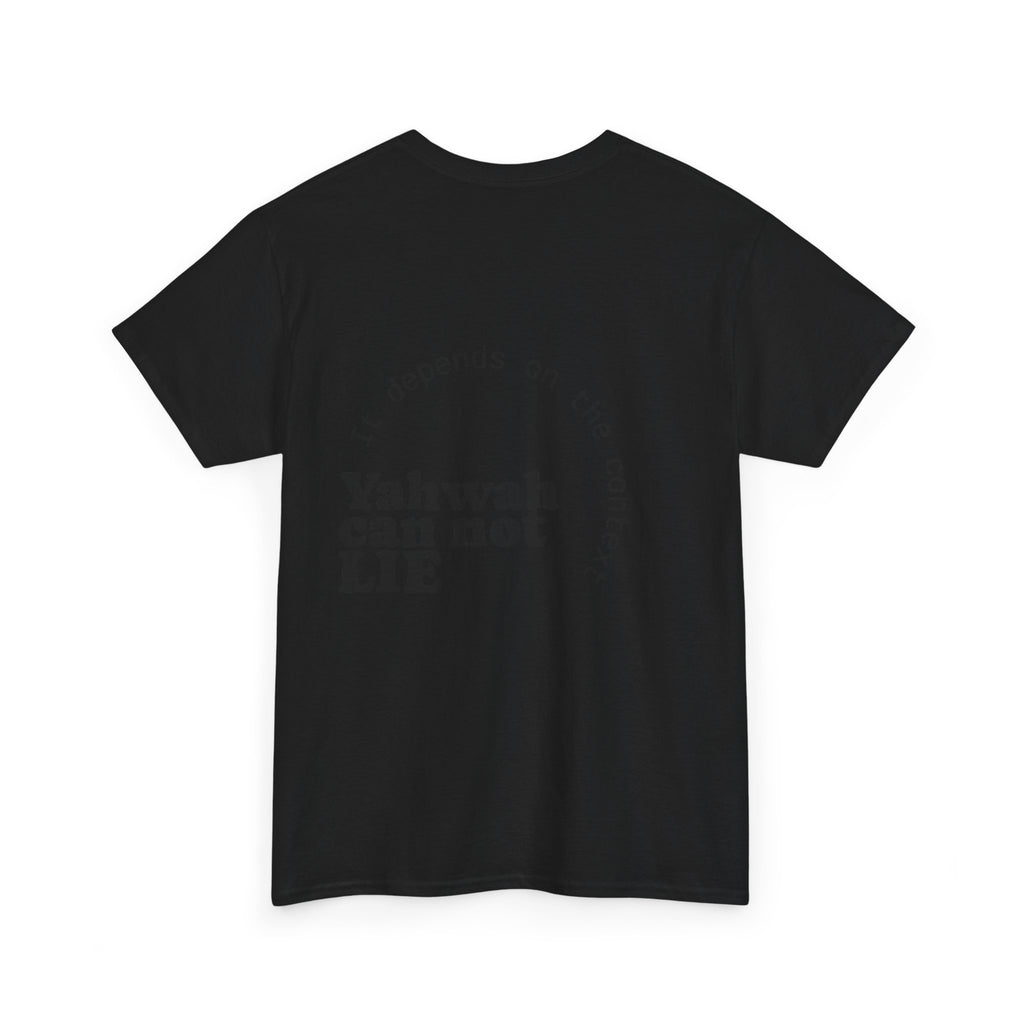 Yaweh Faith T‑Shirt - "What Yaweh Cannot Do Does Not Exist" Christian Tee
