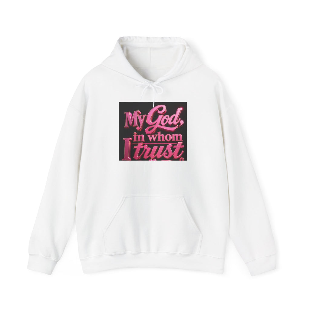 Psalm 91 Hoodie — "My God in Whom I Trust" Faith Graphic Pullover