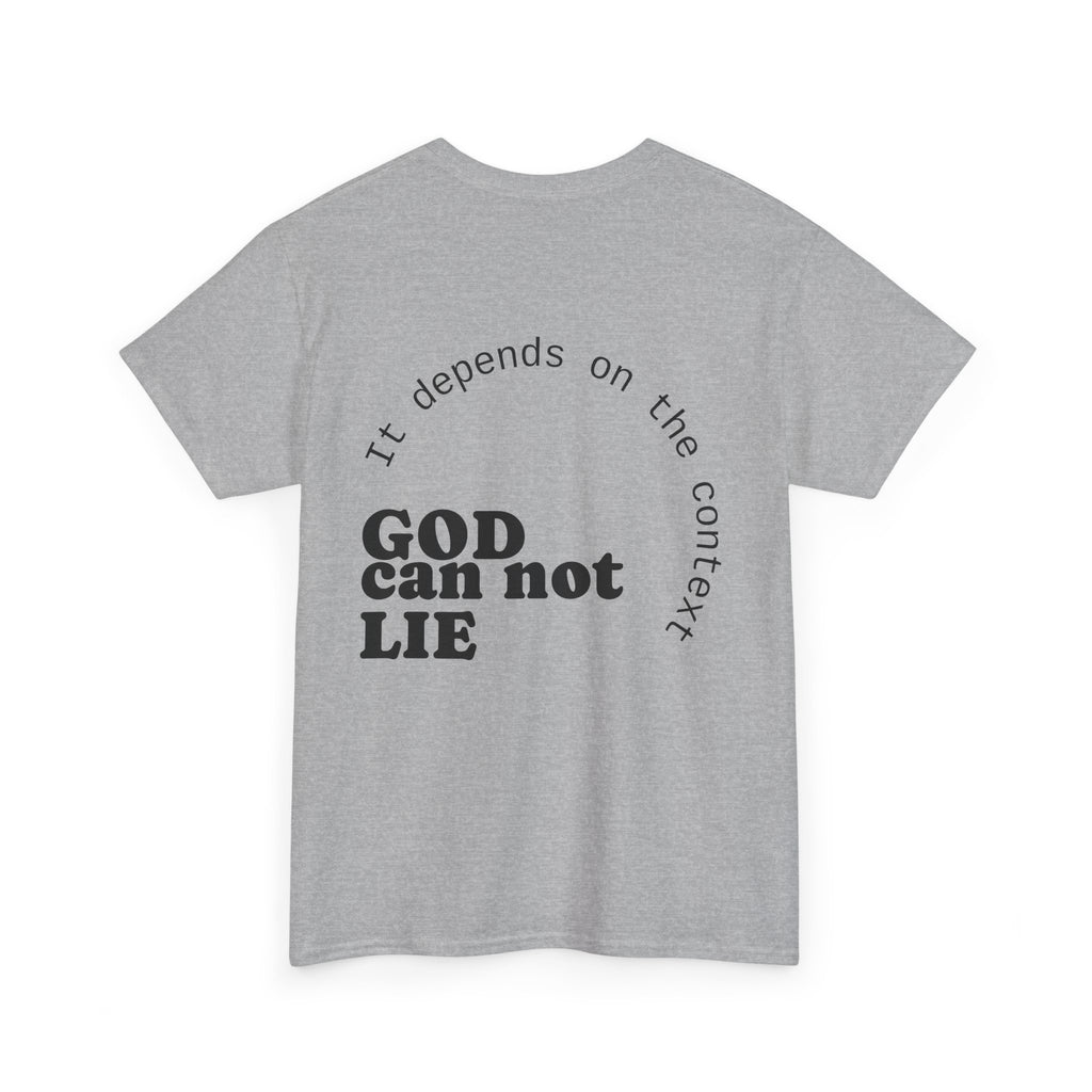 T‑Shirt — "What God Cannot Do Does Not Exist" Inspirational Faith Tee