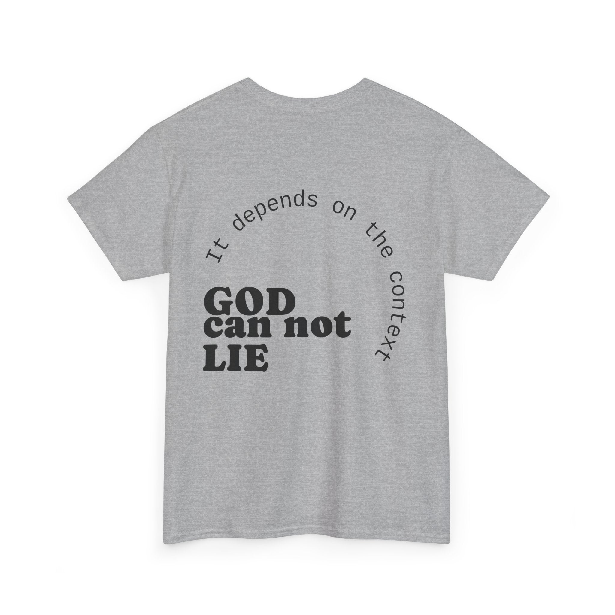 T‑Shirt — "What God Cannot Do Does Not Exist" Inspirational Faith Tee