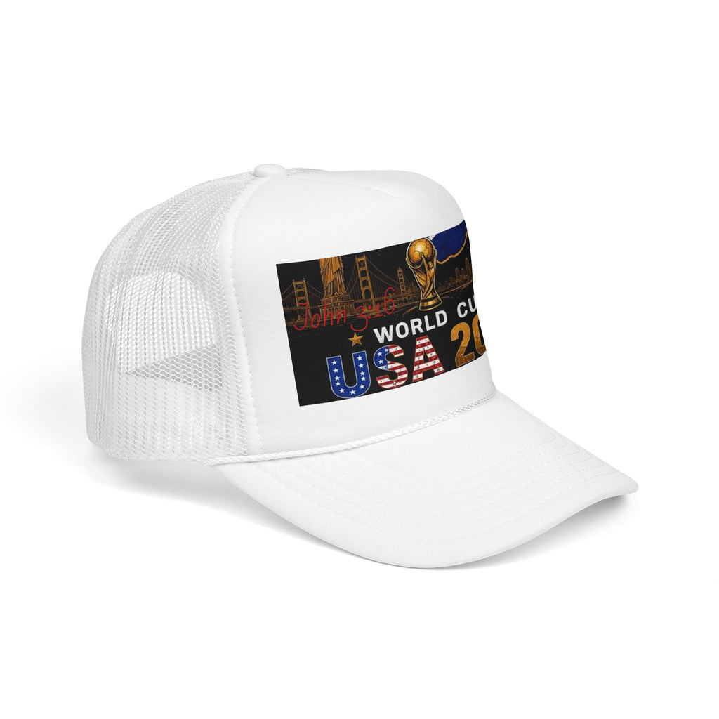 World Cup USA 2026 Foam Trucker Hat — Soccer Tournament Baseball Cap