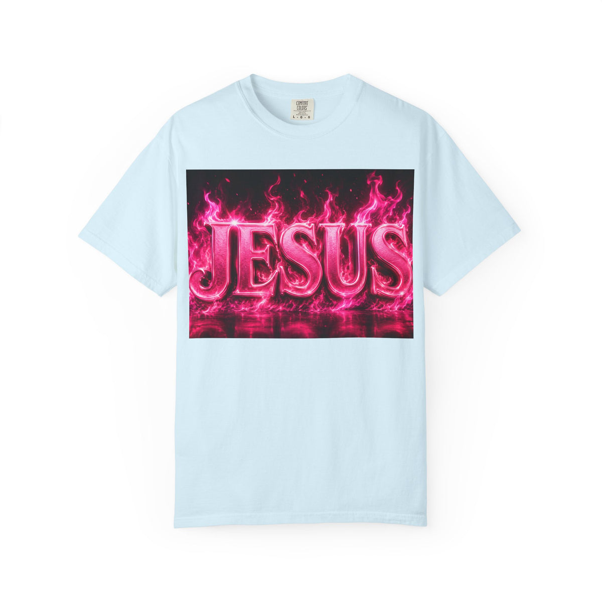Jesus Pink Flame T-Shirt