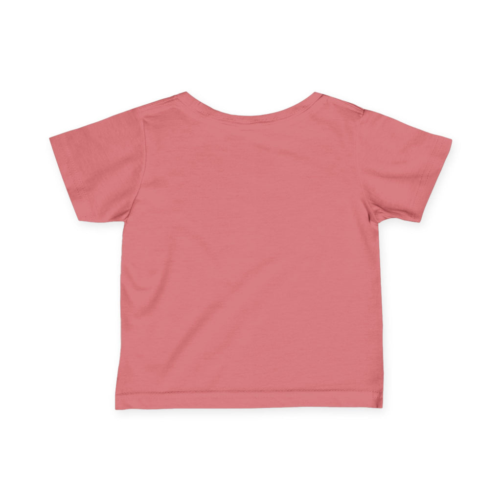Infant Tee — "I Am Protected by the Blood of Jesus" Pink Christian Baby Shirt