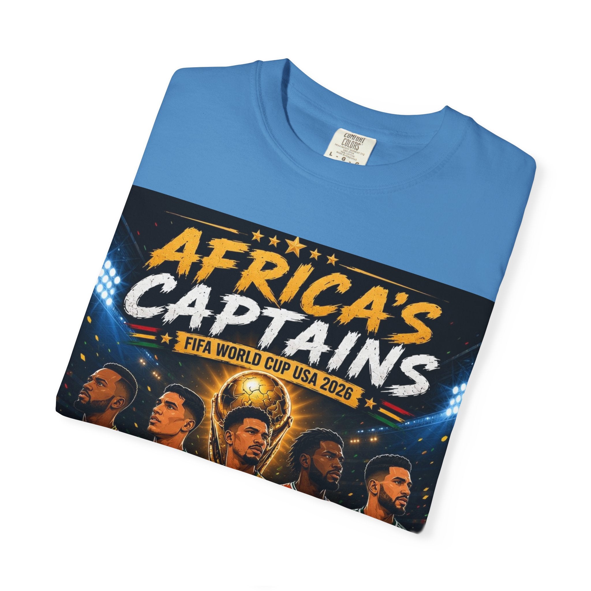 Africa's Captains Soccer T-Shirt — African Nations World Cup Pride Tee
