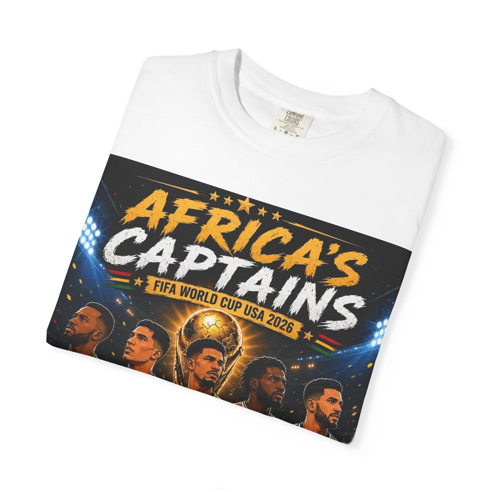 Africa's Captains Soccer T-Shirt — African Nations World Cup Pride Tee