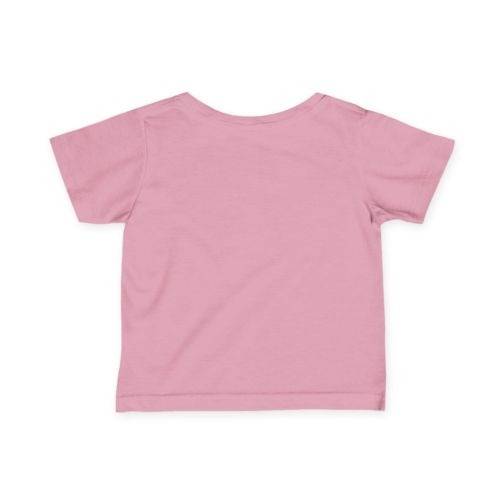 Infant Tee — "I Am Protected by the Blood of Jesus" Pink Christian Baby Shirt