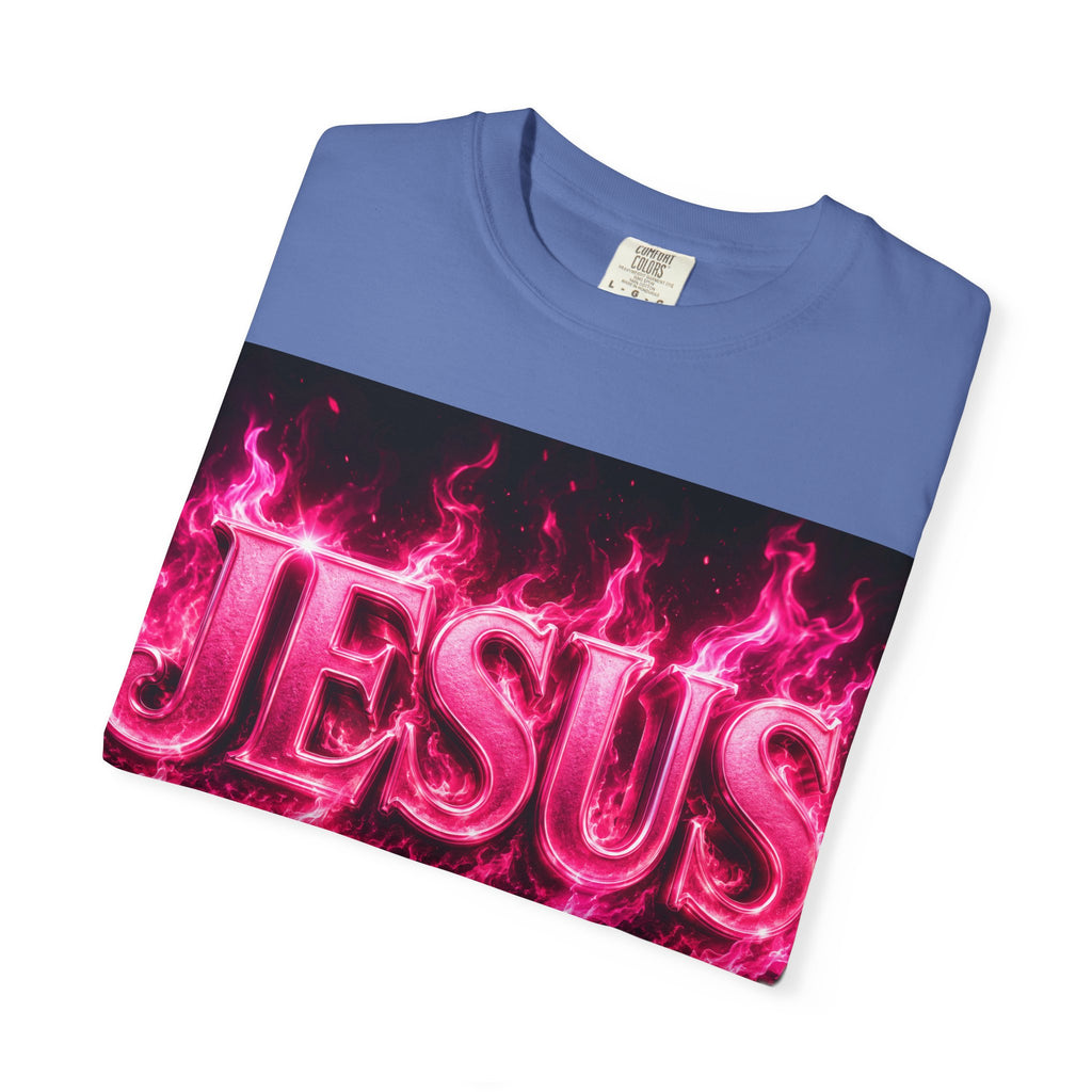 Jesus Pink Flame T-Shirt